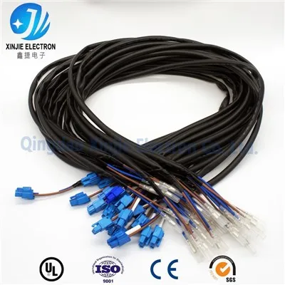 大型テレビにテレビの配線ハーネスを取り付けるにはどうすればいいですか?