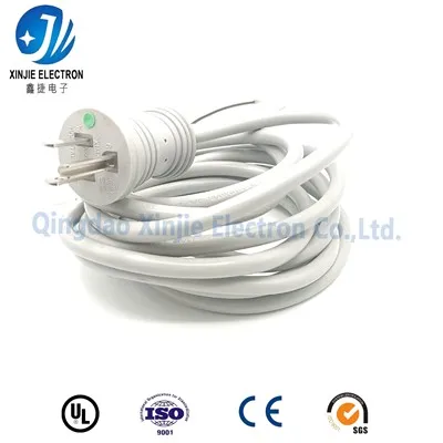 病院グレードのグリーンドット電源ケーブル